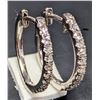 Image 1 : 14K(1.98G), NATURAL DIAMOND (0.26CT)EARRING, APPRAISED INSURANCE VALUE $2470