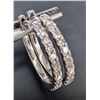 Image 3 : 14K(1.98G), NATURAL DIAMOND (0.26CT)EARRING, APPRAISED INSURANCE VALUE $2470