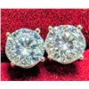 Image 1 : 10K(0.84G), LAB DIAMOND (1.3CT) EARRING, SUGGESTED RETAIL VALUE $2000
