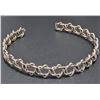 Image 1 : SILVER(9.6G), STAR OF DAVID BANGLE, SUGGESTED RETAIL VALUE $240