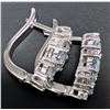 Image 2 : SILVER(3.57G), B.TOPAZ (APP 0.8CT) EARRING, SUGGESTED RETAIL VALUE $280