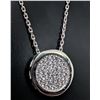 Image 1 : 10K(2.3G), CZ NECKLACE 16-18", SUGGESTED RETAIL VALUE $1350