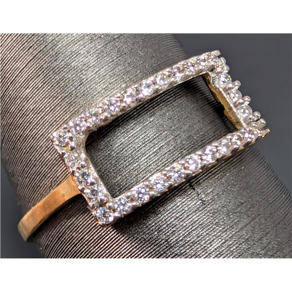 10K(0.95G), CZ RING, SUGGESTED RETAIL VALUE $600