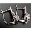 Image 2 : SILVER(4.59G), WHITE TOPAZ (APP 2CT)EARRING, SUGGESTED RETAIL VALUE $400
