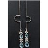 Image 2 : SILVER(4.38G), BLUE TOPAZ (2CT)EARRING, SUGGESTED RETAIL VALUE $320