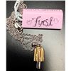 Image 2 : SILVER(3.9G), NATURAL DIAMOND (0.01CT) NECKLACE 15", SUGGESTED RETAIL VALUE $200