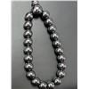 Image 2 : HEMATITE(REDUCE STRESS & BALANCES ENERGY) BRACELET FLEXIBLE