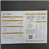 Image 4 : *NEW* PLATED 1CT MOISSANITE LAB DIAMOND HEART HALO RING: RESIZABLE, GH, VVS1, GRA REPORT