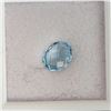 Image 2 : *NEW* 3CT OVAL CUT UNTREATED NATURAL SWISS BLUE TOPAZ: 9MM X 10.9MM