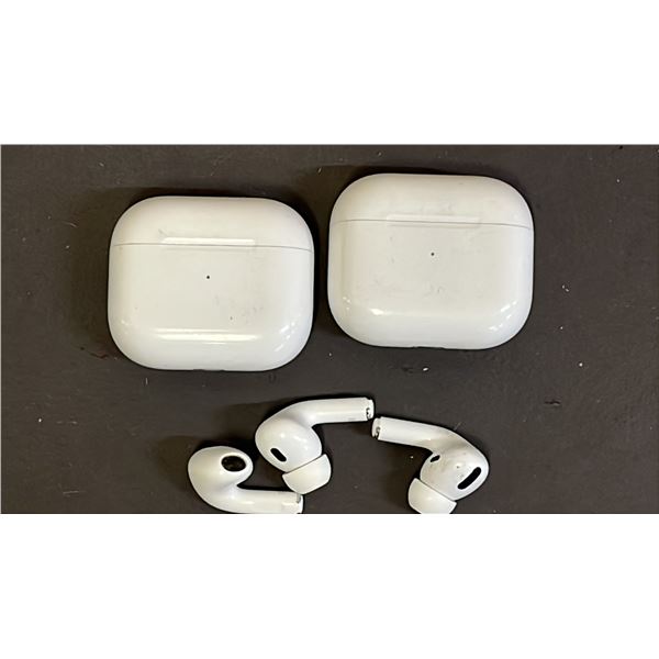 ASSORTED APPLE AIRPODS PRO, AIRPODS & CASES