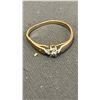 Image 4 : 10KT GOLD JOB'S DAUGHTERS DOUBLE BROOCH, 10KT GOLD ST. CHRISTOPHER'S BROOCH & 10KT DIAMOND RING
