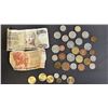 Image 1 : BAG OF ASSORTED FOREIGN PAPER & COIN CURRENCY