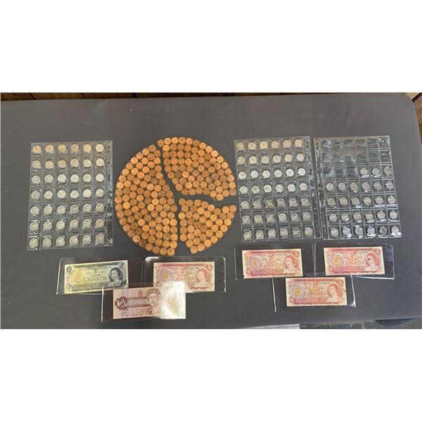 ASSORTED CANADIAN CURRENCY