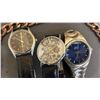 Image 2 : BAG OF 3 ASSORTED WATCHES & CHAIN