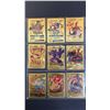 Image 5 : 3 SLEEVES OF ASSORTED GOLD FOIL FAN-MADE POKEMON CARDS