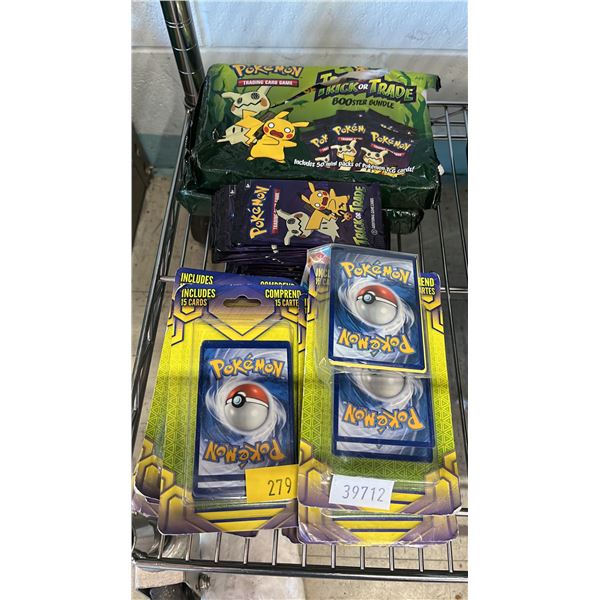 ASSORTED SEALED POKEMON BOOSTER PACKS