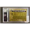 Image 2 : PSA 8 1990 TOPPS #414 FRANK THOMAS NAME ON FRONT BASEBALL CARD