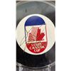 Image 2 : CANADA CUP HOCKEY PUCK SIGNED BY PAVEL BURE (UNKNOWN AUTHENTICITY)