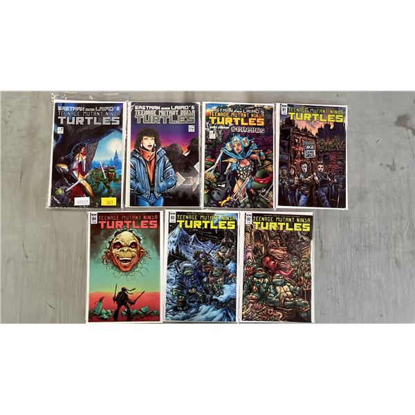 ASSORTED EASTMAN AND LAIRD'S TEENAGE MUTANT NINJA TURTLES COMIC BOOKS