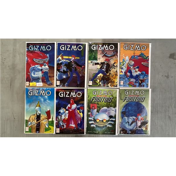 MIRAGE GIZMO #1-6 & MIRAGE GIZMO AND THE FUGITOID #1 & #2 COMIC BOOKS