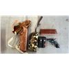 Image 1 : BIN OF CAP GUN & ASSORTED HOLSTERS