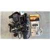 Image 1 : BOX OF CAMERAS & CAMERA ACCESSORIES