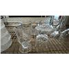 Image 3 : VINTAGE FOOTED DESSERT BOWLS & ASSORTED WINE GLASSES