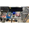 Image 1 : GRACIOUS LIVING 3-DRAWER STORAGE UNIT FULL OF ASSTD. PLAYING CARDS & 1 EXTRA DRAWER OF PLAYING CARDS
