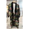 Image 6 : RACK OF (3) VINTAGE NORWEGIAN WOOL CARDIGANS, WOOL NEW ZEALAND SWEATER & (2) JAPANESE BROCADE ROBES