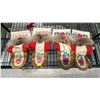 Image 1 : PAIR OF FIRST NATIONS BEADED MUKLUKS & CARIBOU HAIR TUFTED MUKLUKS