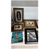 Image 2 : SHELF OF ASSORTED FRAMED PRINTS & ORIGINAL PAINTINGS