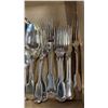 Image 3 : TRAY OF ASSORTED FLATWARE