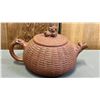 Image 2 : PURPLE CLAY TEAPOT & TEACUP SET IN BOX