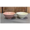 Image 1 : PAIR OF CREAMY GLAZED WINE BOWLS
