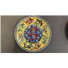 Image 4 : (3) FAMILLE ROSE DRAGON & BUDDHA PLATES