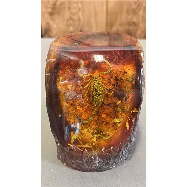 SCORPION IN BEESWAX STYLE ORNAMENT