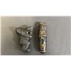 Image 1 : (2) SINO-TIBETAN FIGURE BEADS