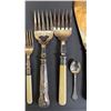 Image 3 : COLLECTION OF ASSORTED VINTAGE KNIVES & FORKS *MANY WITH FRENCH IVORY HANDLES*