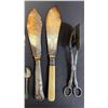 Image 4 : COLLECTION OF ASSORTED VINTAGE KNIVES & FORKS *MANY WITH FRENCH IVORY HANDLES*