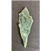 Image 3 : JADE DRAGON CARVING *MISSING HEAD) AND (2) JADE SLABS (LARGEST IS APPROX. 7" LONG