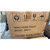 Image 2 : WALL - HUNG TOILET MODEL WHT-1 *25.6 X 18.1 X 21.5INCH