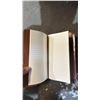 Image 3 : *NEW* BOX OF BROWN LEATHER NOTEBOOK FOR FATHERS DAY GIFT