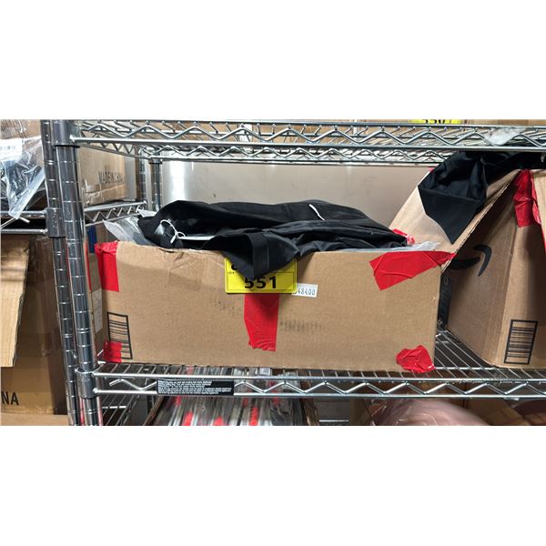 *NEW* BOX OF MENS BLACK SPORTS JACKET SIZE MEDIUM