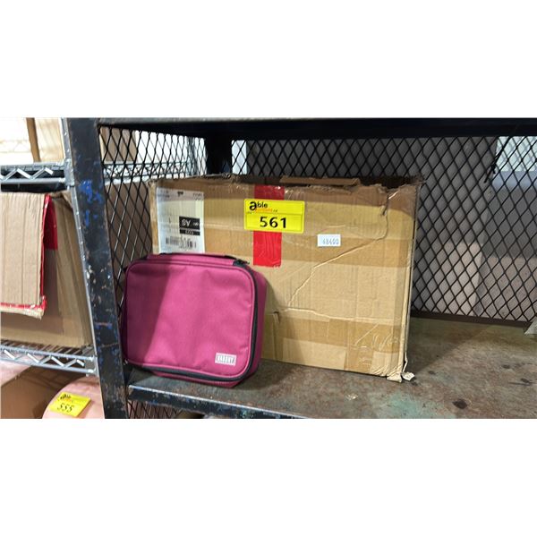 *NEW* BOX OF LARGE COLOUR PENCIL CASE WITH 3 DETACHABLE LAYERS