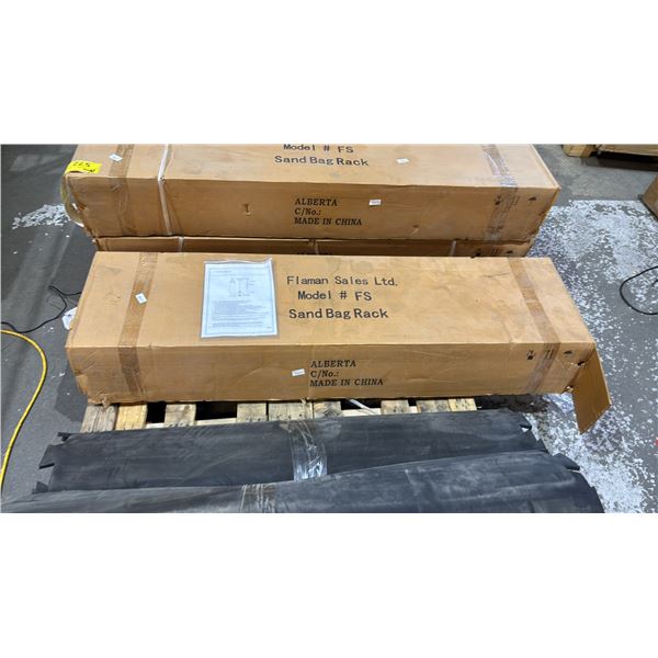 *NEW* BOX OF SAND BAG RACK