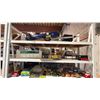 Image 1 : ASSORTED ITEMS INCLUDED 3 PRE-LIT ICY-CRYSTAL TREE LAWN STAKES, WALL CANDLE HOLDER AND MORE