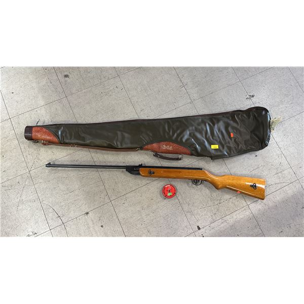 STAR SY901 AIR RIFLE, EDWARDS-DAY SOFT PADDED RILE CASE & CONTAINER OF 4.5MM PELLETS