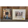 Image 1 : LAMINATED CAM NEELY PHOTO & FRAMED "LACING UP" PRINT BY KEN DANBY