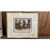Image 4 : LAMINATED CAM NEELY PHOTO & FRAMED "LACING UP" PRINT BY KEN DANBY