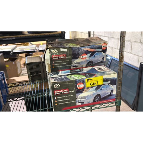 (3) INFLATABLE ROOF RACKS